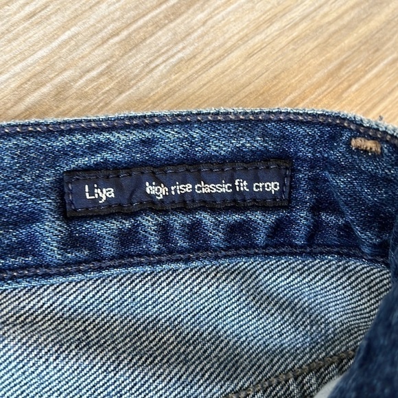 CITIZENS OF HUMANITY Liya High Rise Classic Fit Crop Jeans Premium Vintage 27 - Picture 10 of 15